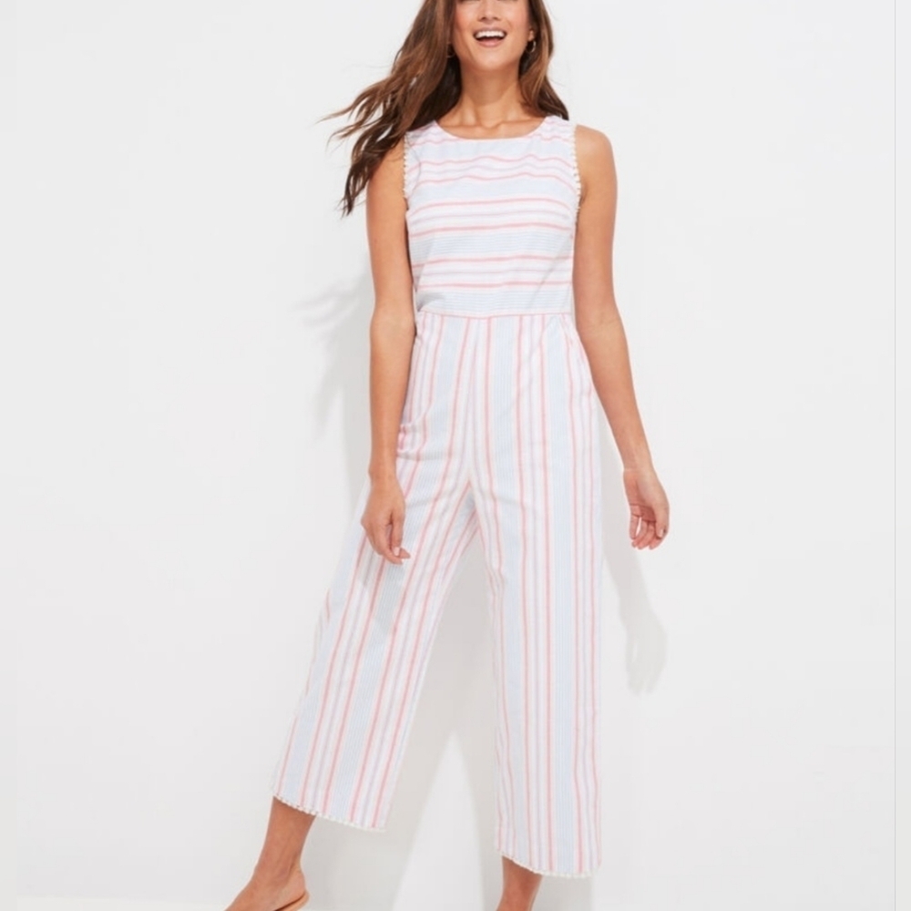 VINEYARD VINES ABACOS STRIPED TASSELS FINISHED JUMPSUIT‎